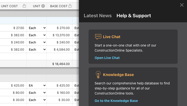 UDA Technologies Expands Help & Support Resources for ConstructionOnline™