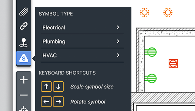 New & Improved Plan Markup Tools: Symbols Now Available in Redline™ Planroom